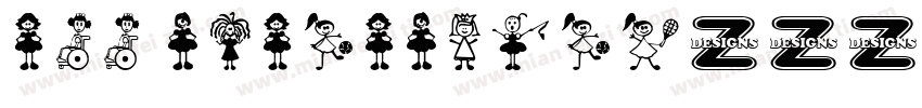 all characters字体转换